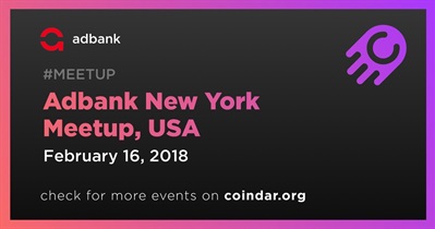Reunión de Adbank en Nueva York, EE. UU.