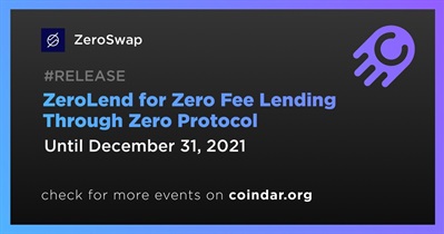 ZeroLend for Zero Fee Lending Through Zero Protocol