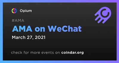 WeChat'deki AMA etkinliği