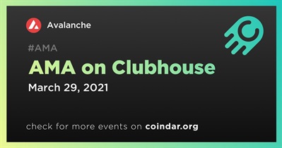 Clubhouse上的AMA