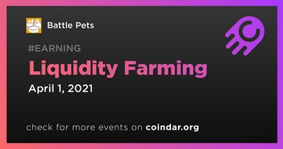 Liquidity Farming