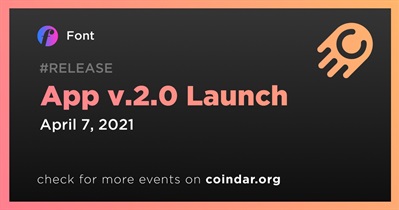 App v.2.0 Launch