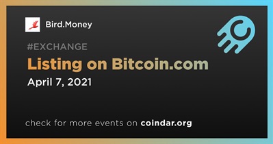 Bitcoin.com पर लिस्टिंग