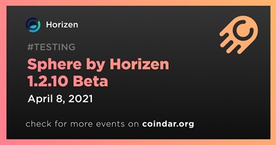 Esfera de Horizen 1.2.10 Beta