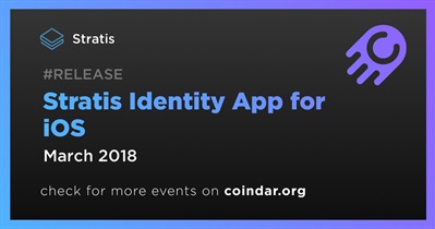 Stratis Identity App para sa iOS