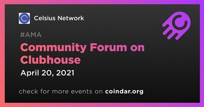 Community Forum on Clubhouse