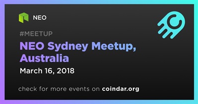 NEO Sydney Meetup, Austrália