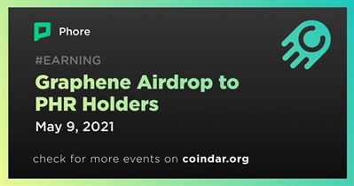 Graphene Airdrop to PHR Holders