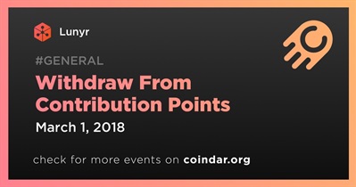 Withdraw From Contribution Points
