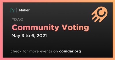 votação da comunidade