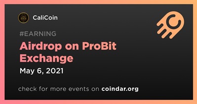 Airdrop on ProBit Exchange