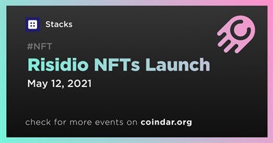 Risidio NFTs Launch
