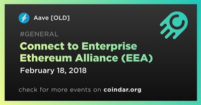 Kết nối với Enterprise Ethereum Alliance (EEA)