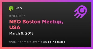 NEO Boston Meetup, EUA