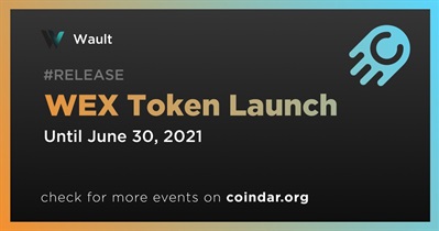 Lanzamiento del token WEX