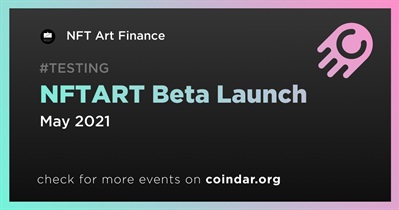 NFTART Beta Launch
