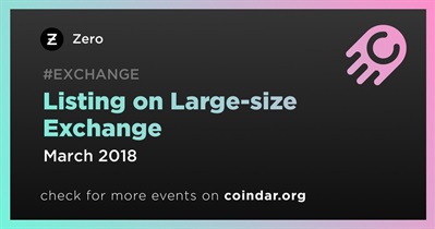 Listing on Large-size Exchange