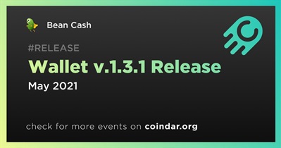 Lanzamiento de Wallet v.1.3.1