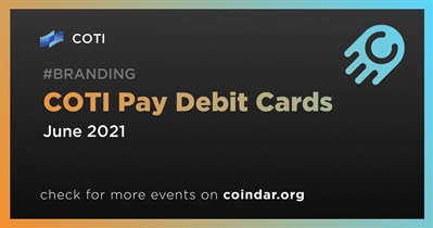 COTI Pay Debit Cards