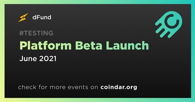 Lançamento beta da plataforma