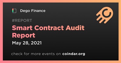 Smart Contract Audit Report