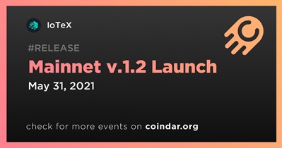 Mainnet v.1.2 Launch