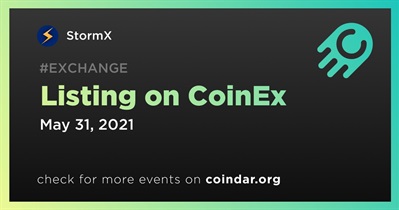 Listing on CoinEx