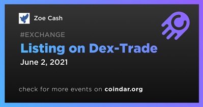 Lên danh sách tại Dex-Trade
