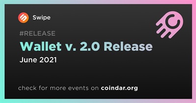 Wallet v. 2.0 Release
