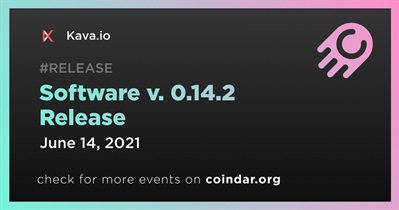 Software v. 0.14.2 Release