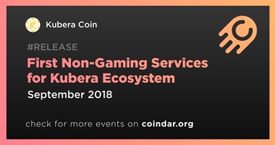 First Non-Gaming Services for Kubera Ecosystem