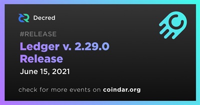 Ledger v. 2.29.0 Release