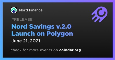 Polygon&#39;da Nord Savings v.2.0 Lansmanı