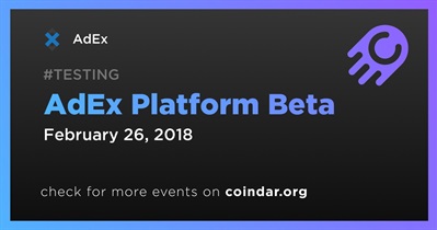 Plataforma AdEx Beta