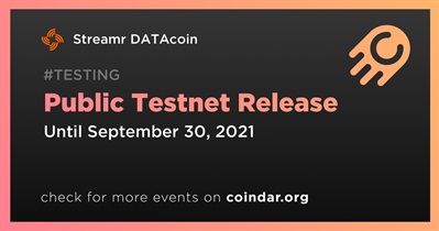 Public Testnet Release