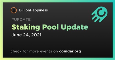 Staking Pool Update