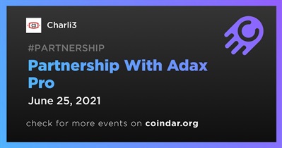 Partnership With Adax Pro