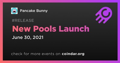 New Pools Launch