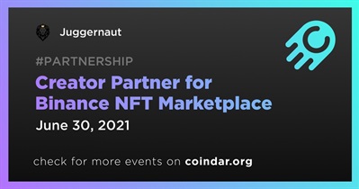 Creator Partner for Binance NFT Marketplace