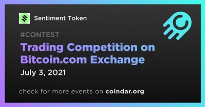 Trading Competition sa Bitcoin.com Exchange