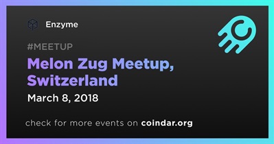 Melon Zug Meetup, İsviçre