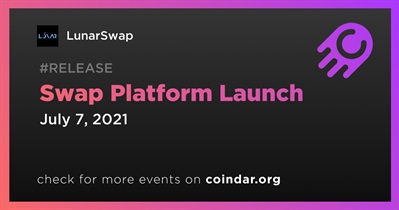 Swap Platform Launch