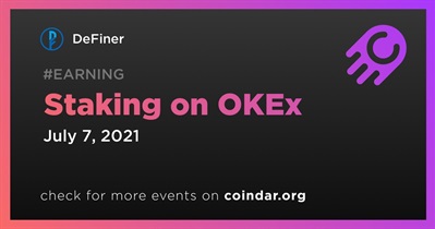 OKEx&#39;te Staking