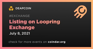 Listado en Loopring Exchange