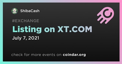 Listing on XT.COM