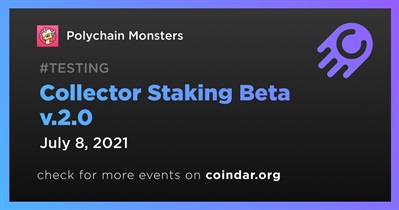 Collector Staking Beta v.2.0