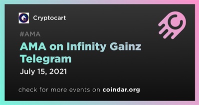 AMA em Infinity Gainz Telegram