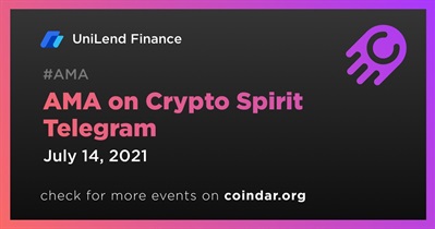 Crypto Spirit Telegram'deki AMA etkinliği