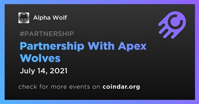 Apex Wolves과의 파트너십