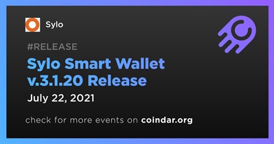 Sylo Smart Wallet v.3.1.20 Release